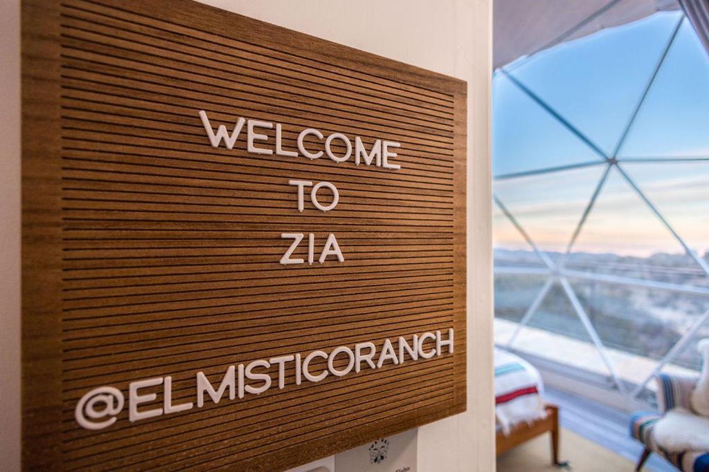Villa Zia Geo Dome At El Mistico Ranch, Glamping Nogal Exterior foto
